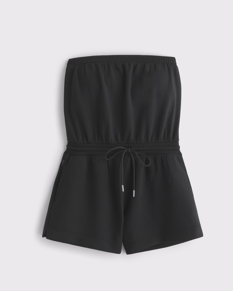 YPB neoKNIT Strapless Romper(black,XXS)