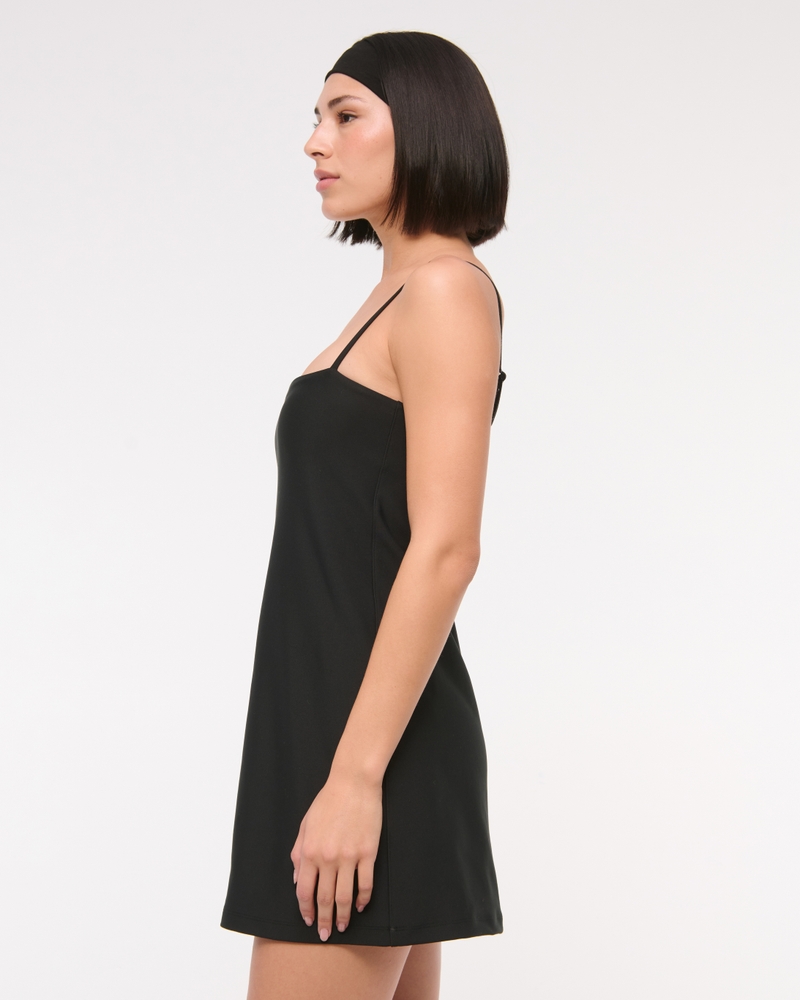 YPB sculptLUX Bandeau Mini Dress(black,XXS)