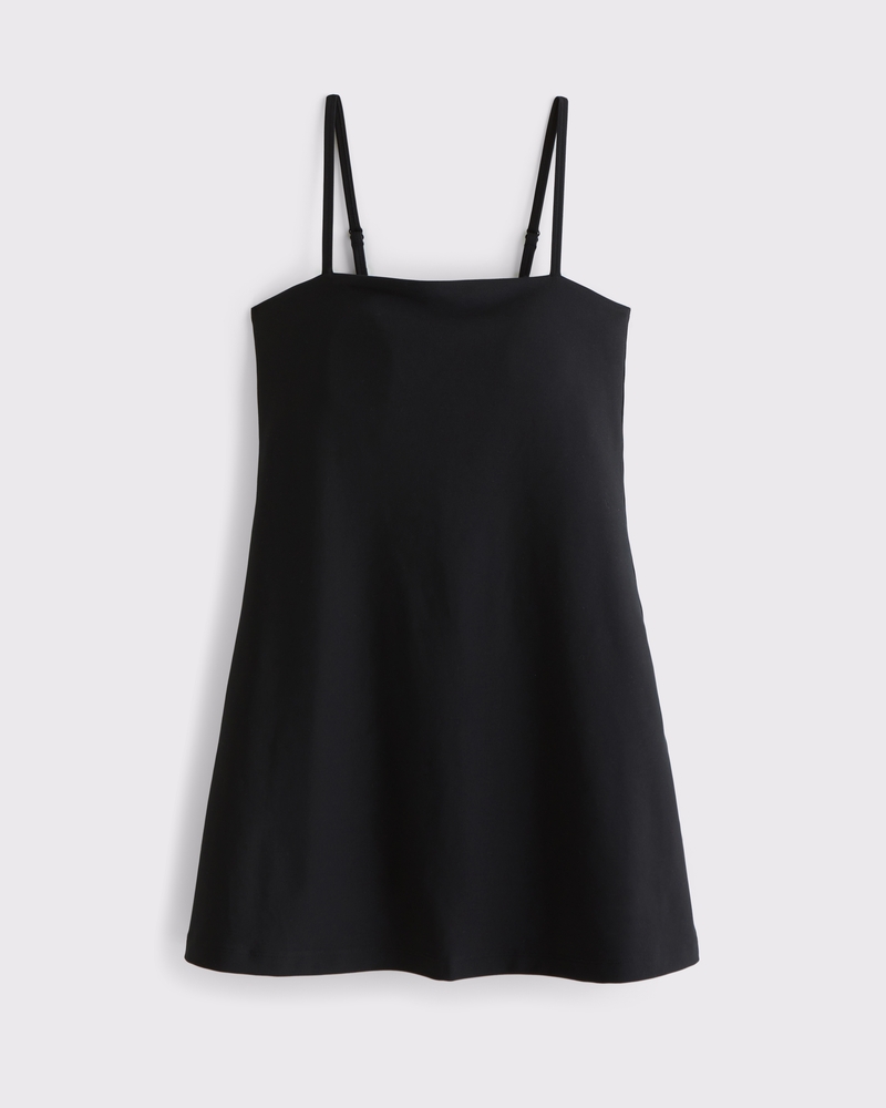 YPB sculptLUX Bandeau Mini Dress(black,XXS)