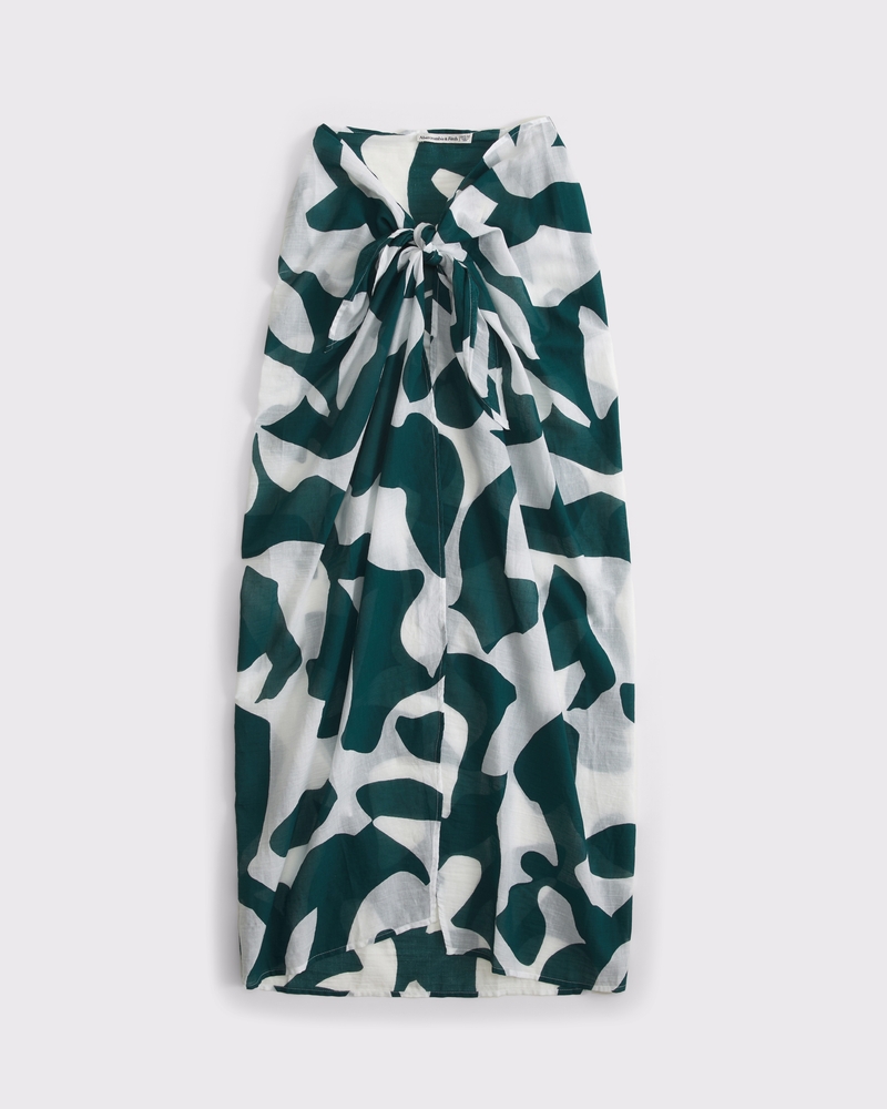 Long-Length Sarong Coverup