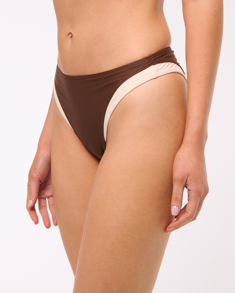 Mid Rise High-Leg Moderate Bottom(cocoa,XXS)