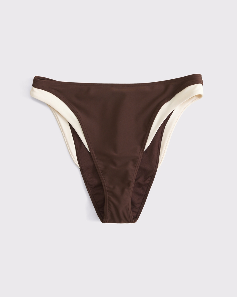 Mid Rise High-Leg Moderate Bottom(cocoa,XXS)