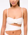 white rosette