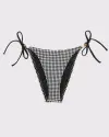 black gingham