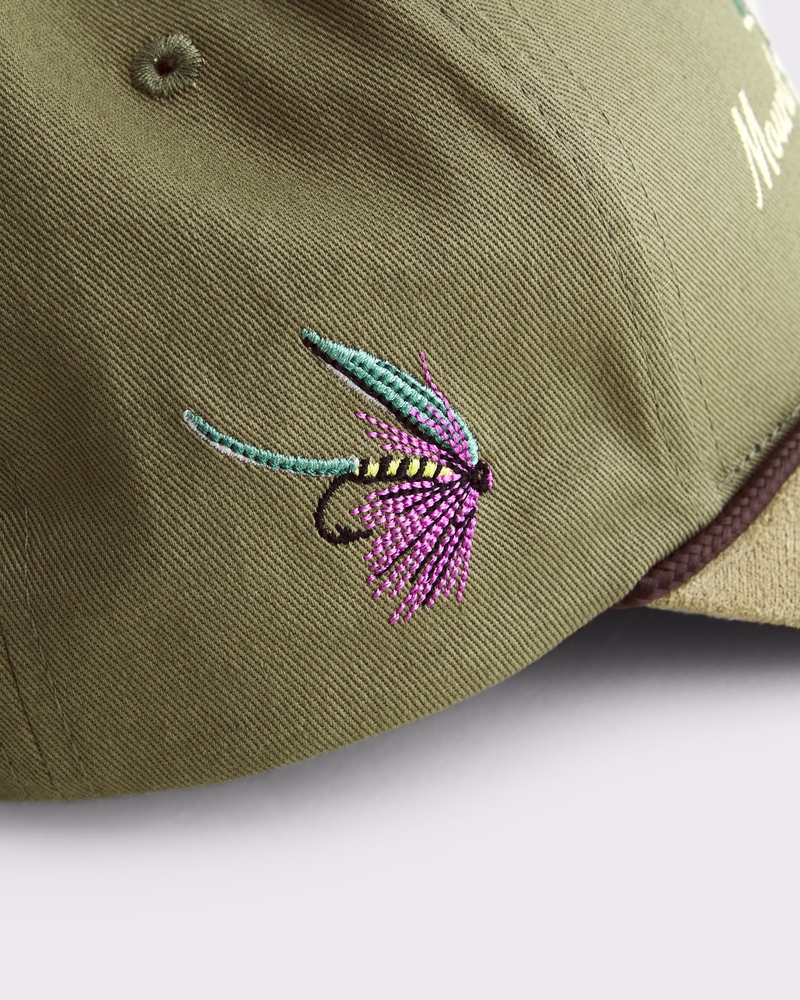 Mount Rainier Baseball Hat(olive,ONE SIZE)