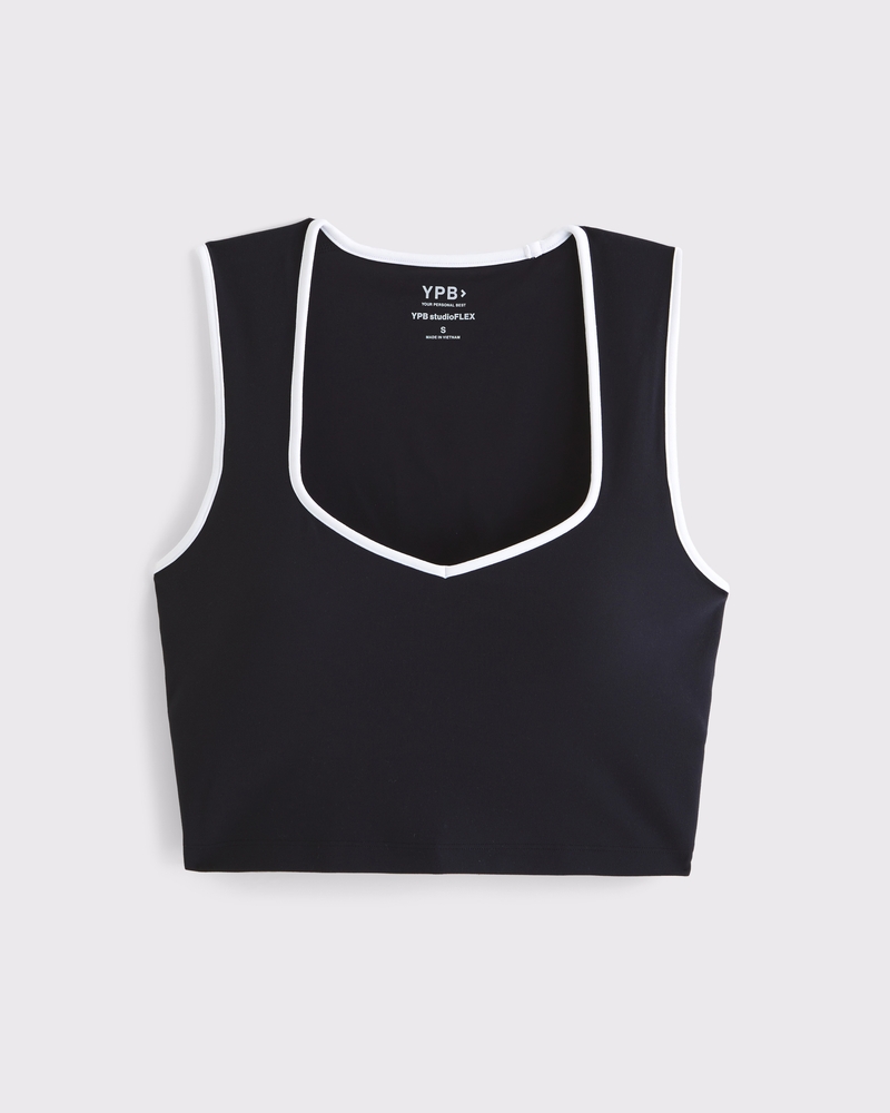 YPB studioFLEX Portrait Tank(black,XXS)
