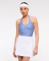 blue polka dot