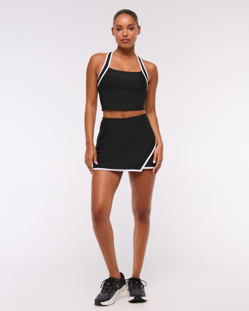 YPB sculptLUX Strappy-Back Tank(black,XXS)