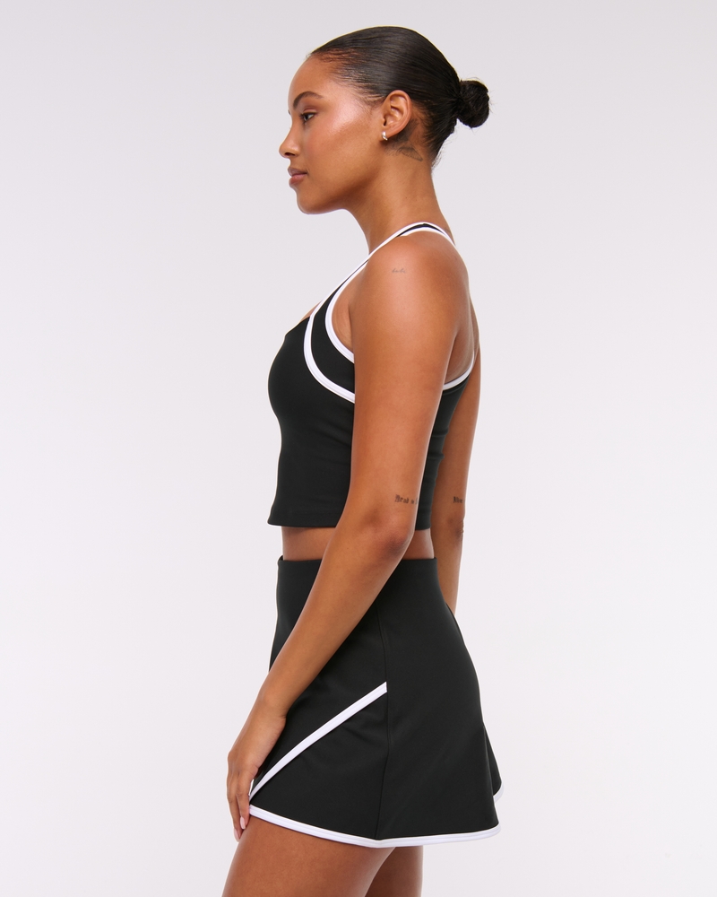 YPB sculptLUX Strappy-Back Tank(black,XXS)