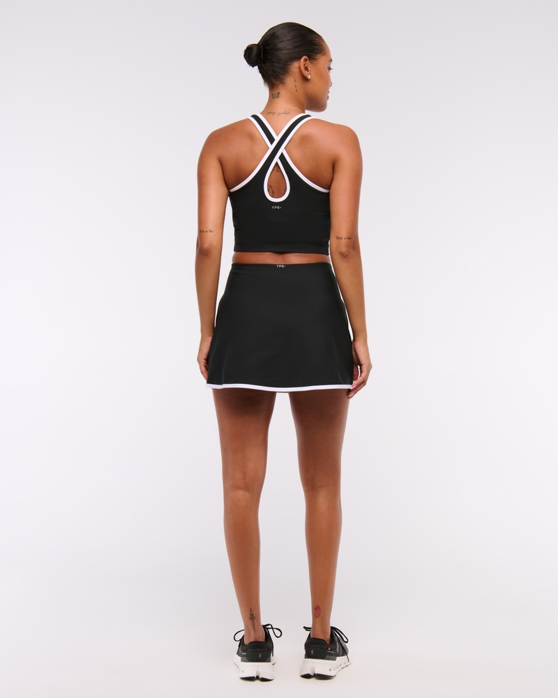 YPB sculptLUX Strappy-Back Tank(black,XXS)
