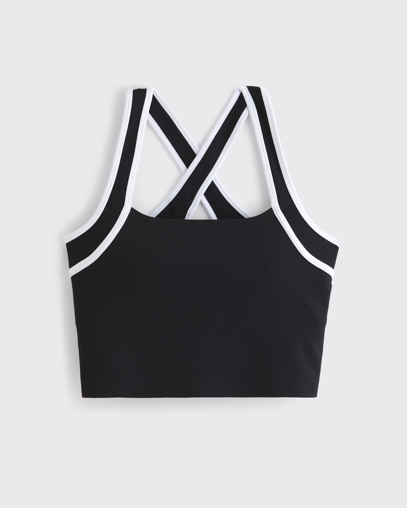 YPB sculptLUX Strappy-Back Tank(black,XXS)