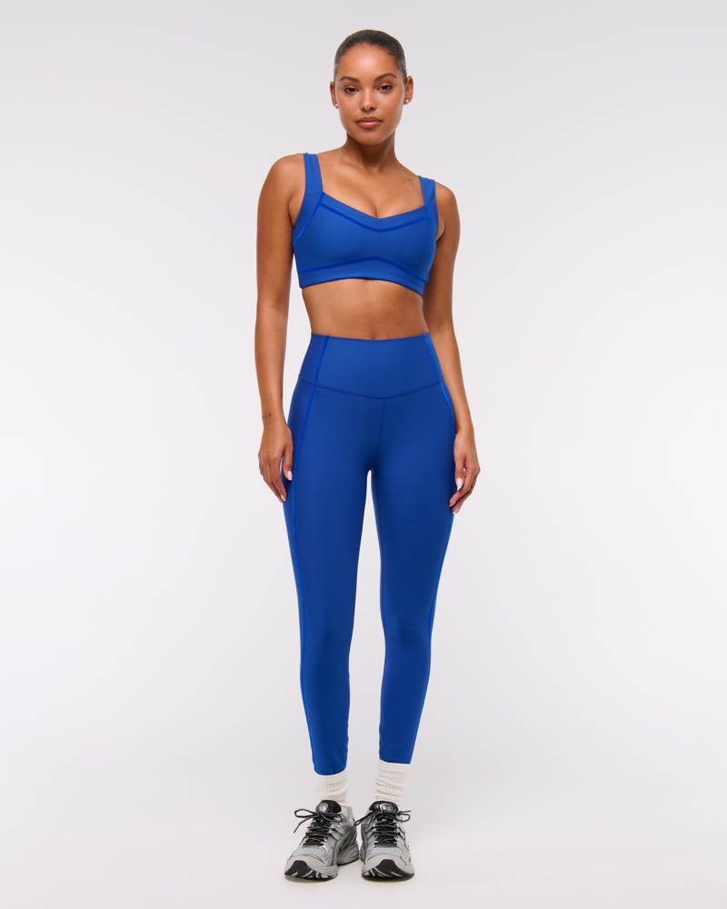 YPB sculptLUX Sweetheart Sports Bra(blue,XXS)