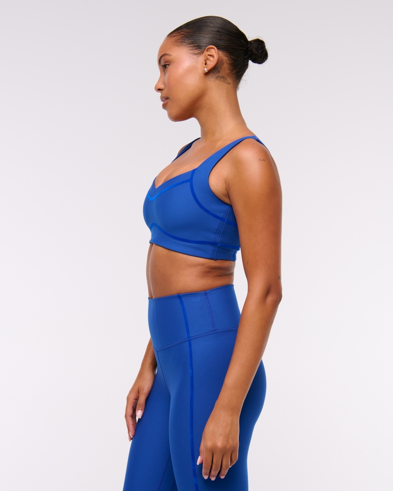 YPB sculptLUX Sweetheart Sports Bra(blue,XXS)