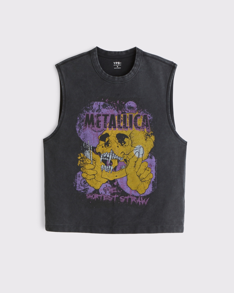 YPB Active Cropped Heavyweight Cotton Tank(black wash,XS)