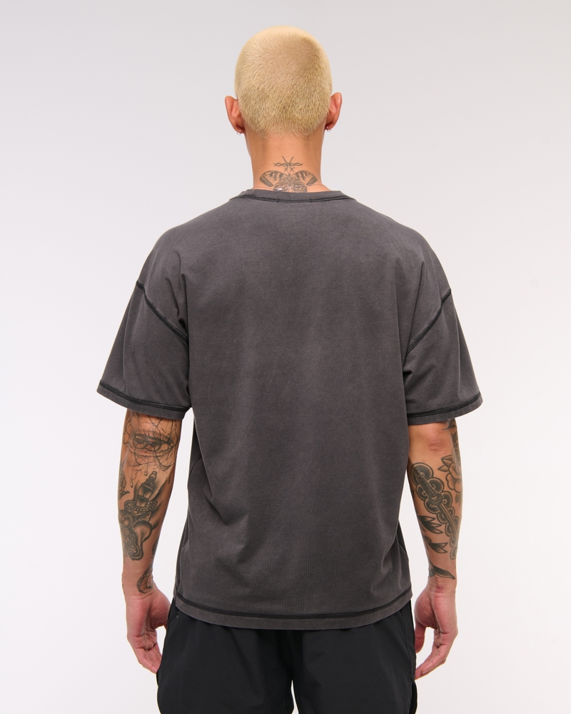 YPB Active Cotton-Blend Tee(evening gray,XS)