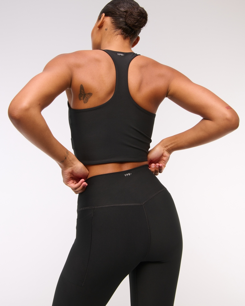 YPB sculptLUX Curve Love 7/8-Length Pocket Legging(onyx,XXS)