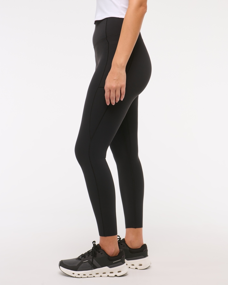 YPB studioFLEX Curve Love 7/8-Length Pocket Legging(black,XXS)