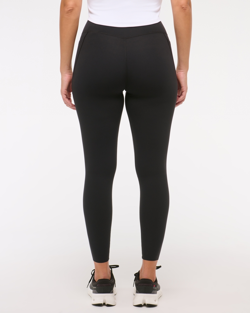YPB studioFLEX Curve Love 7/8-Length Pocket Legging(black,XXS)