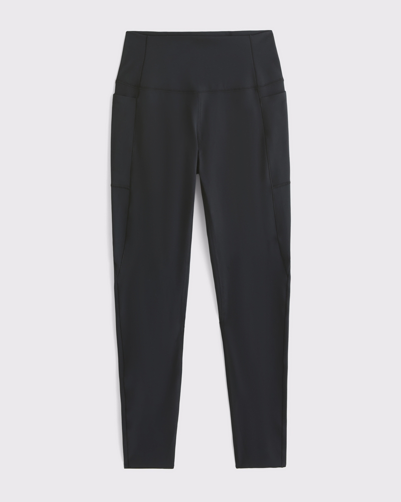 YPB studioFLEX Curve Love 7/8-Length Pocket Legging(black,XXS)