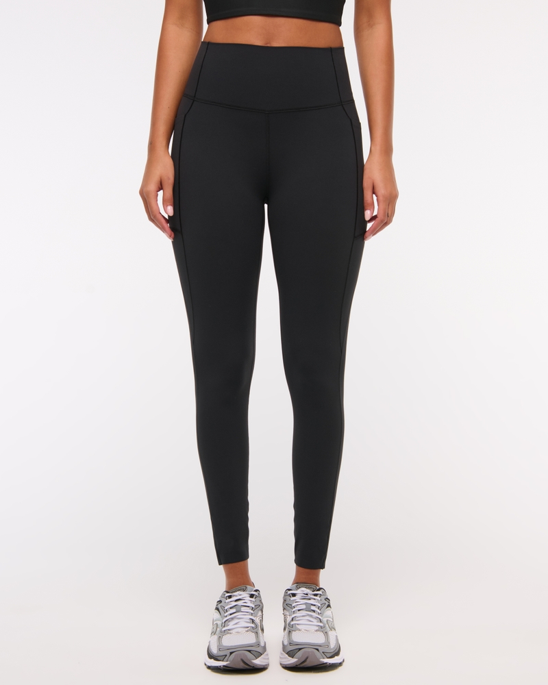 YPB studioFLEX 7/8-Length Pocket Legging(black,XXS)