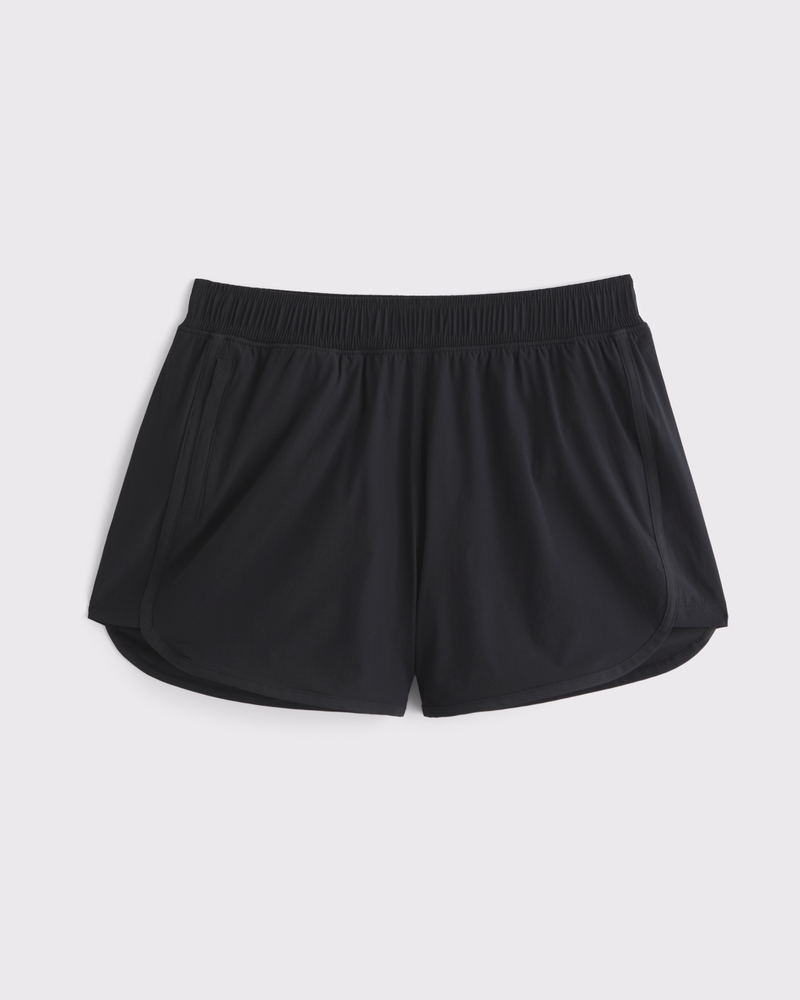 YPB sprintTEK High Rise Lined Short(black,XXS)