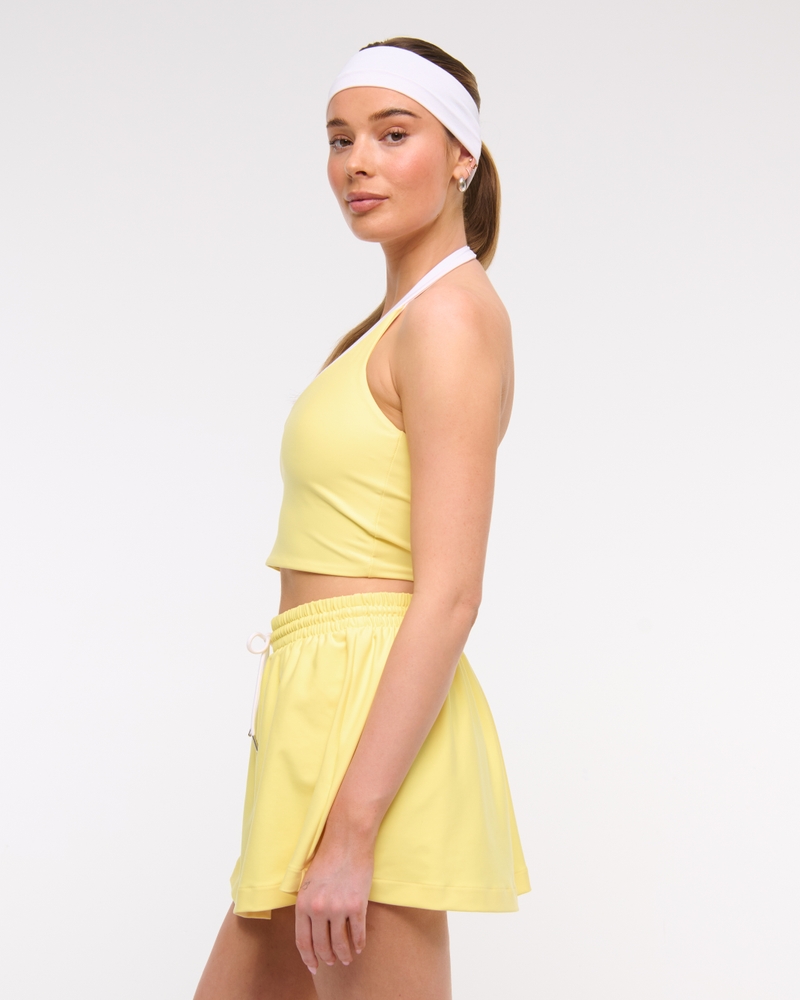 YPB sculptLUX High Rise Flirty Skirt(yellow,XXS)