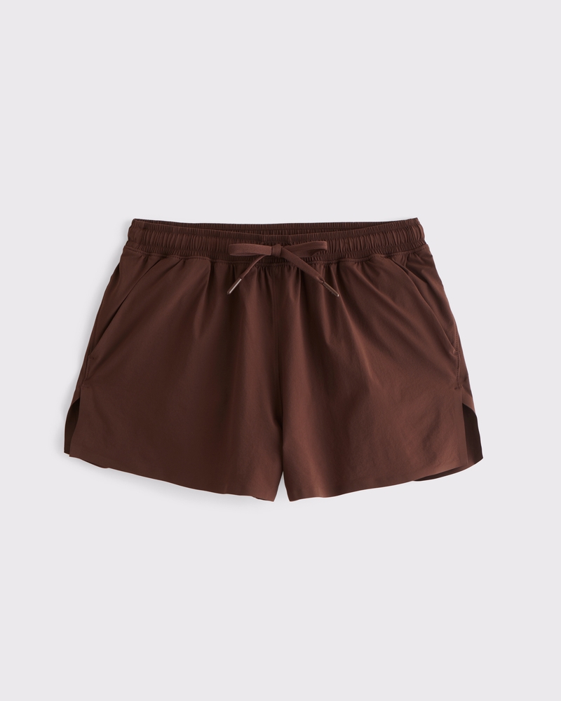 YPB sprintTEK Lined Flyaway Short(cocoa,XXS)