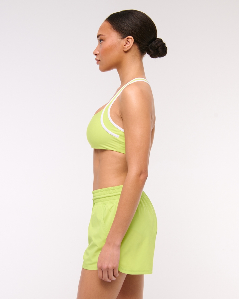 YPB motionTEK High Rise Lined Workout Short(wild lime,XXS)