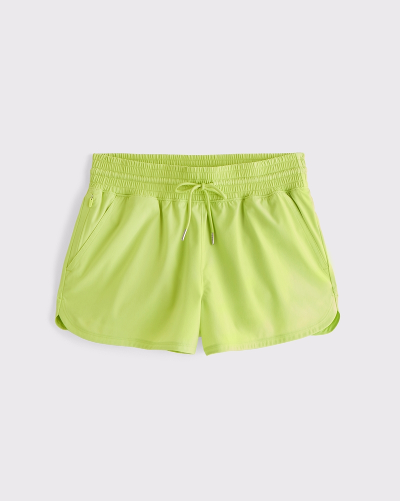 YPB motionTEK High Rise Lined Workout Short(wild lime,XXS)