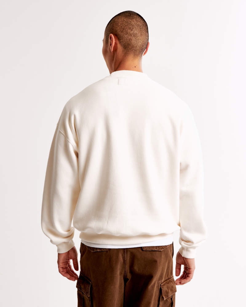 Vintage Super Bowl Graphic Crew Sweatshirt(white - bengals and 49ers,XS)