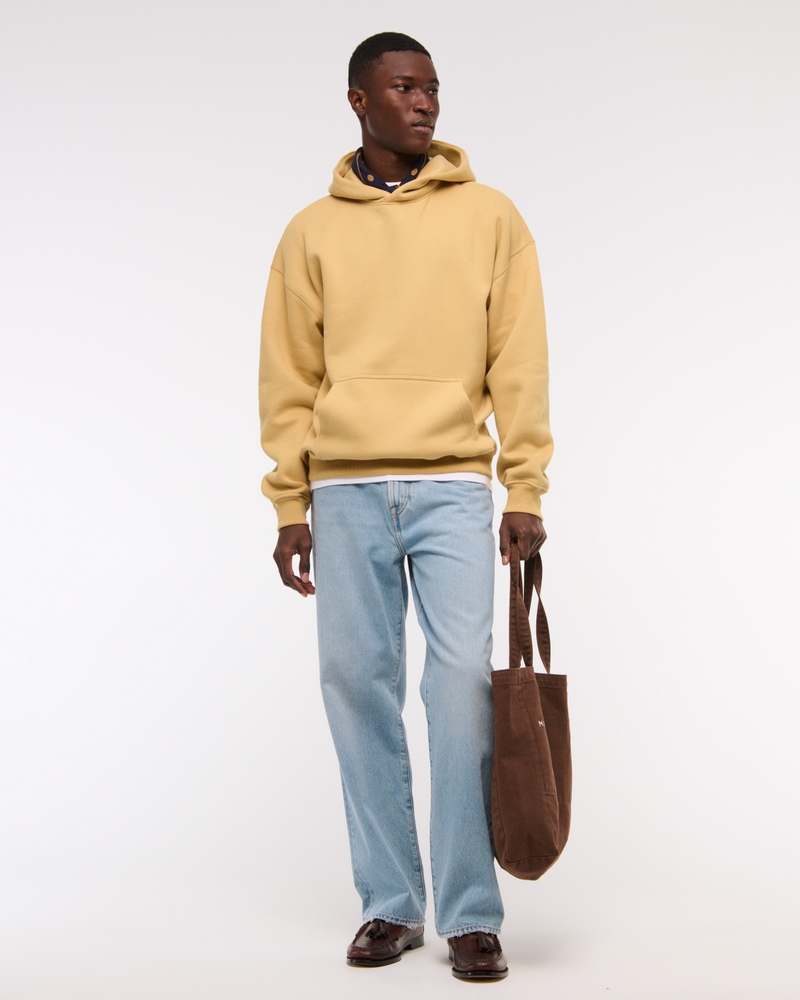 Essential Popover Hoodie(gold,XXS)
