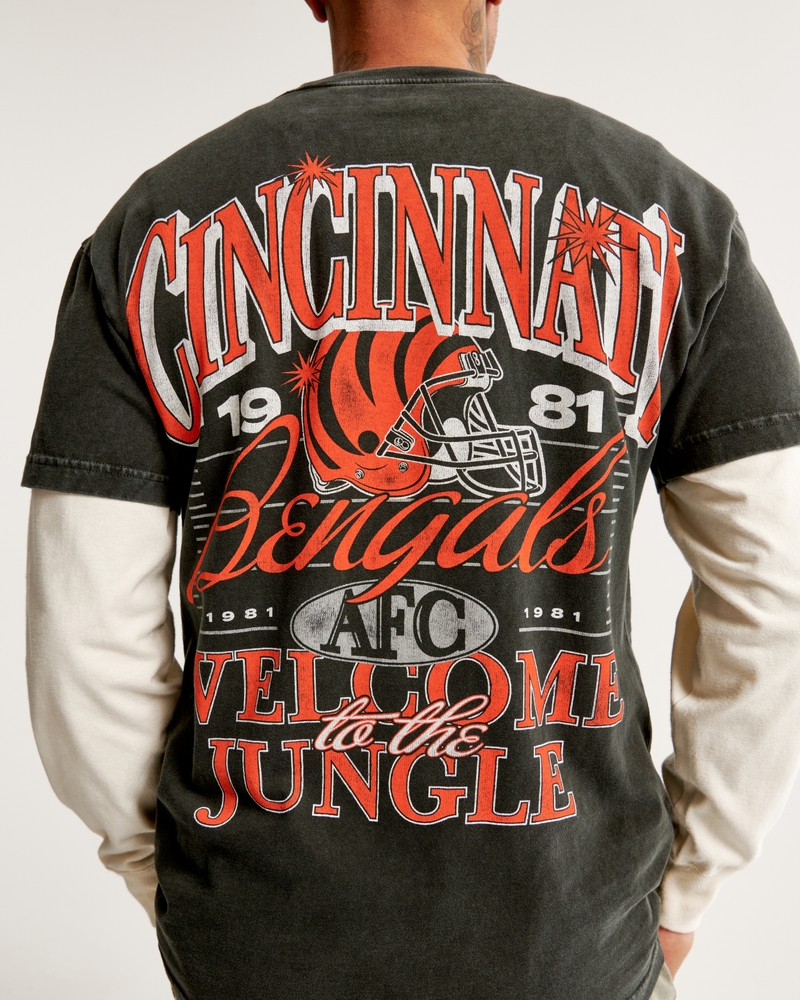 Cincinnati Bengals Graphic Tee(black - bengals,XS)
