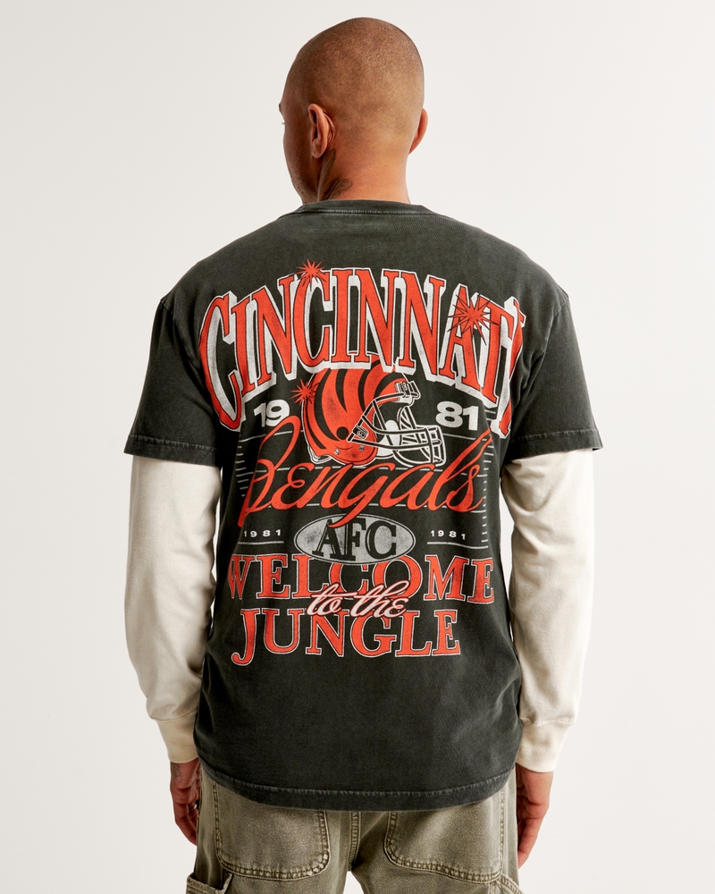 Cincinnati Bengals Graphic Tee(black - bengals,XS)