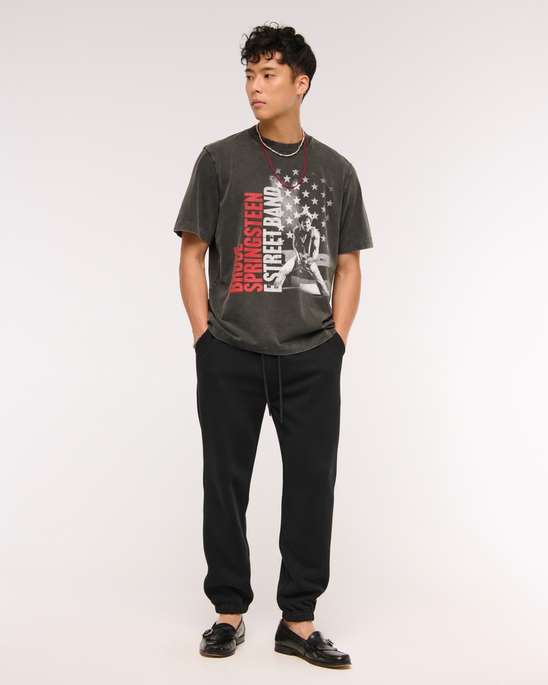 Premium Heavyweight 2.0 Bruce Springsteen Graphic Tee(black wash,XS)
