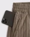 medium brown stripe