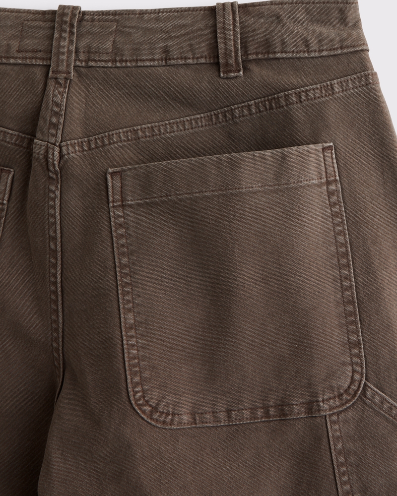 Athletic Loose Workwear Pant(brown,28)