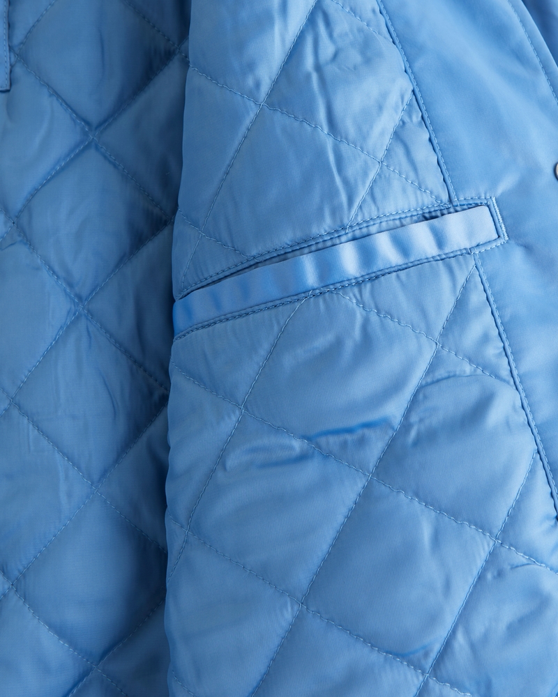 Detroit Lions Varsity Bomber Jacket(light blue - lions,XS)