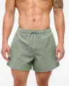 light green stripe