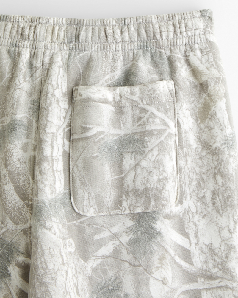 Essential Cinched Sweatpant(light gray camo,XS)