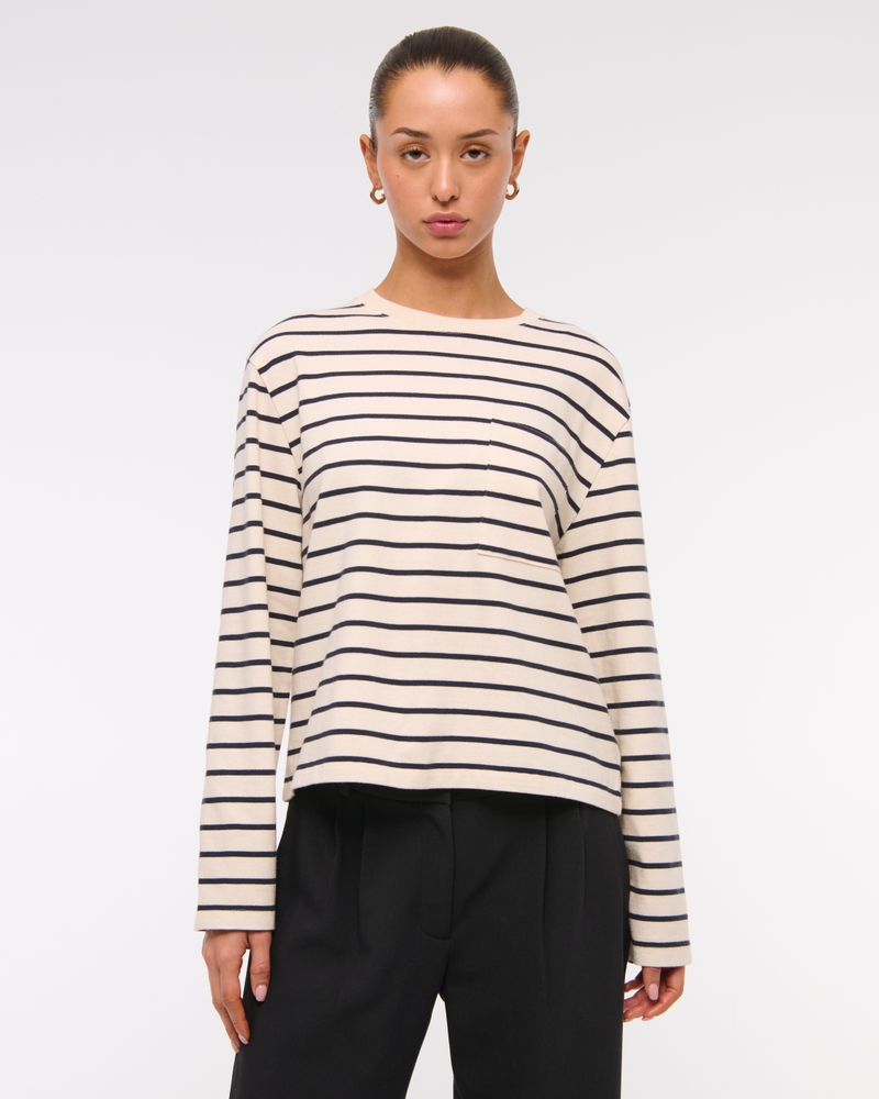 Long-Sleeve Jersey Easy Tee