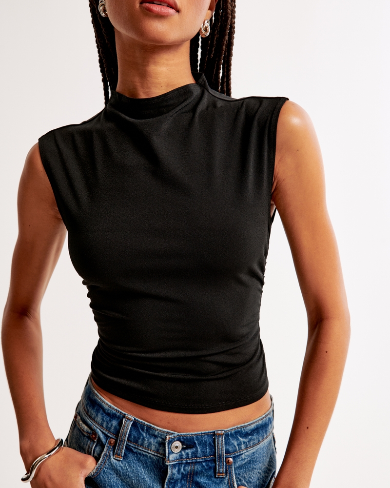 The A&F Paloma Top(black,XXS)
