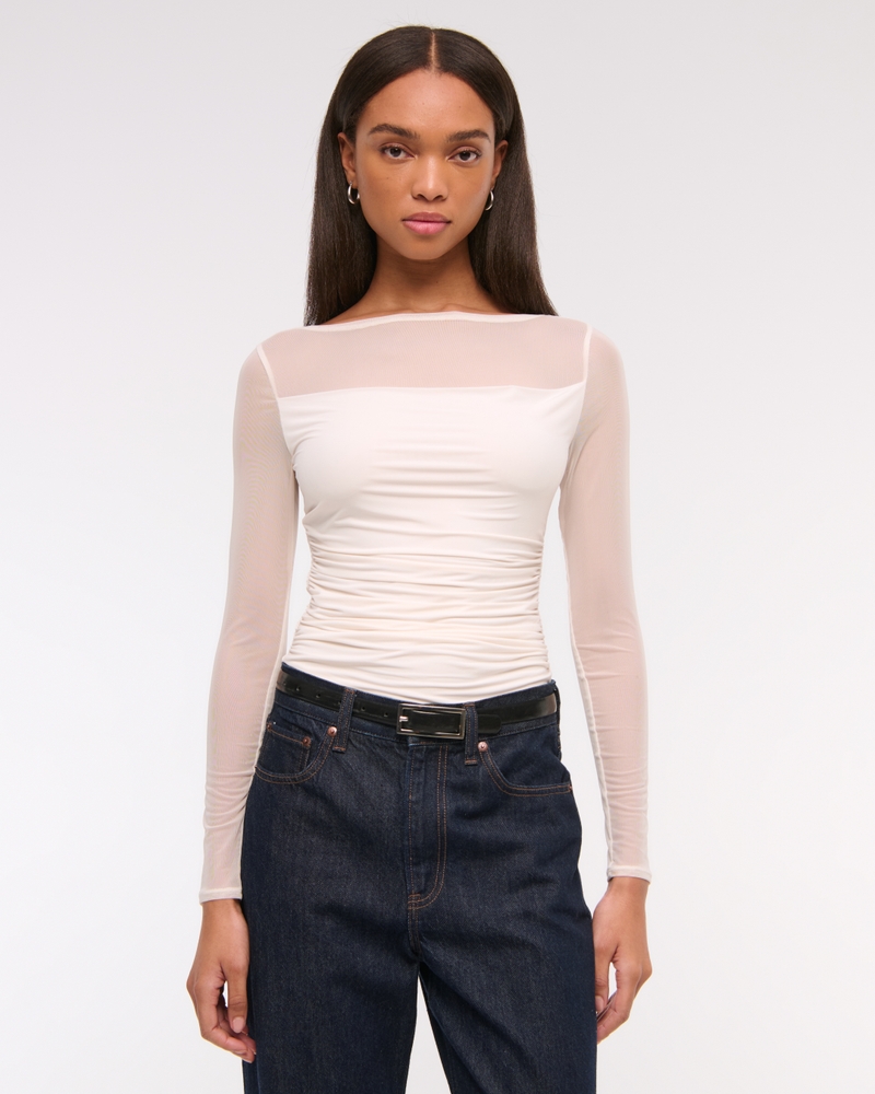 Mesh Slash Top