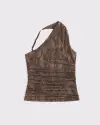 brown snake print