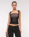 black mesh