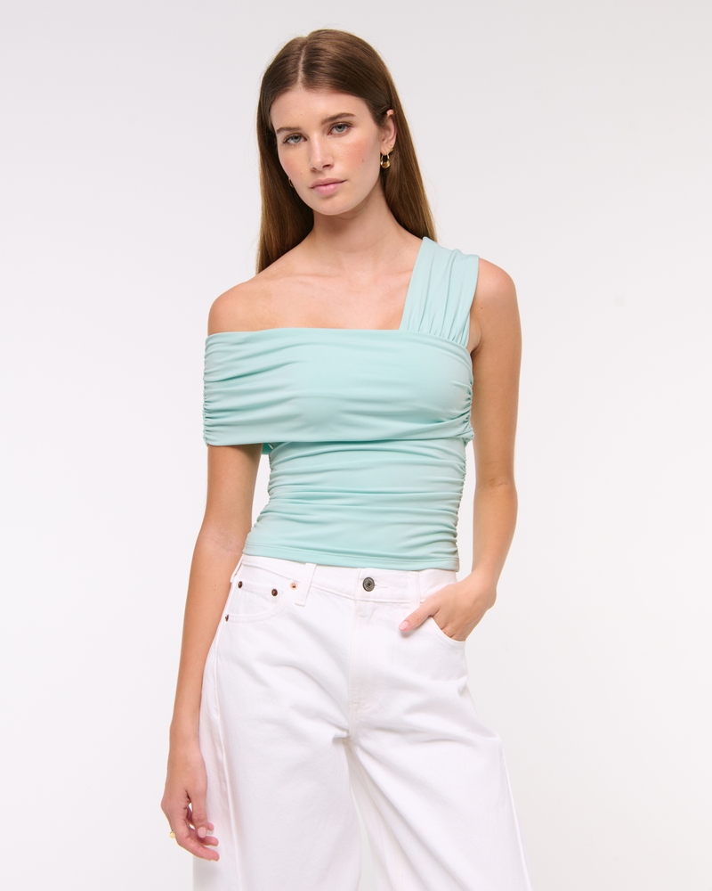 Asymmetrical Wrap Top