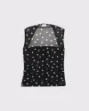 black polka dot