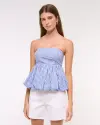 blue gingham