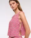 red gingham
