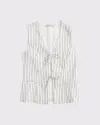 cream pinstripe