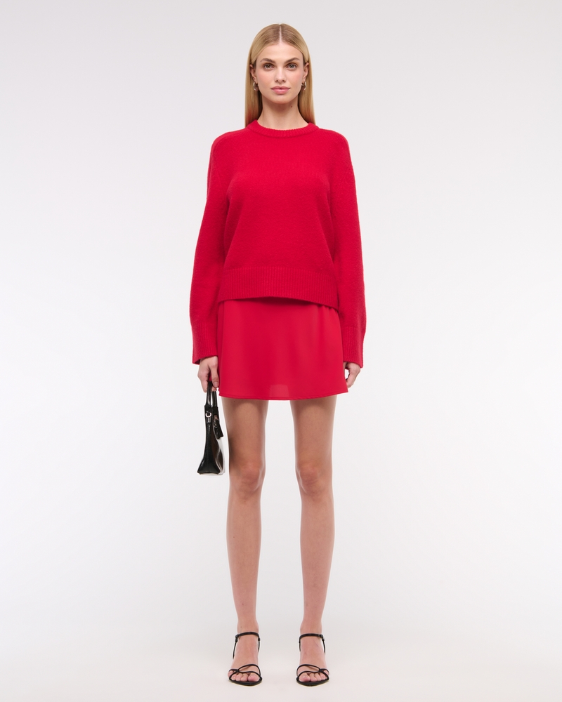 The A&F Sienna Mini Skort(vivid red,XXS)